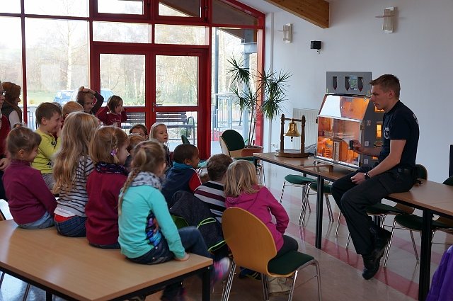 Zu Besuch bei der Feuerwehr