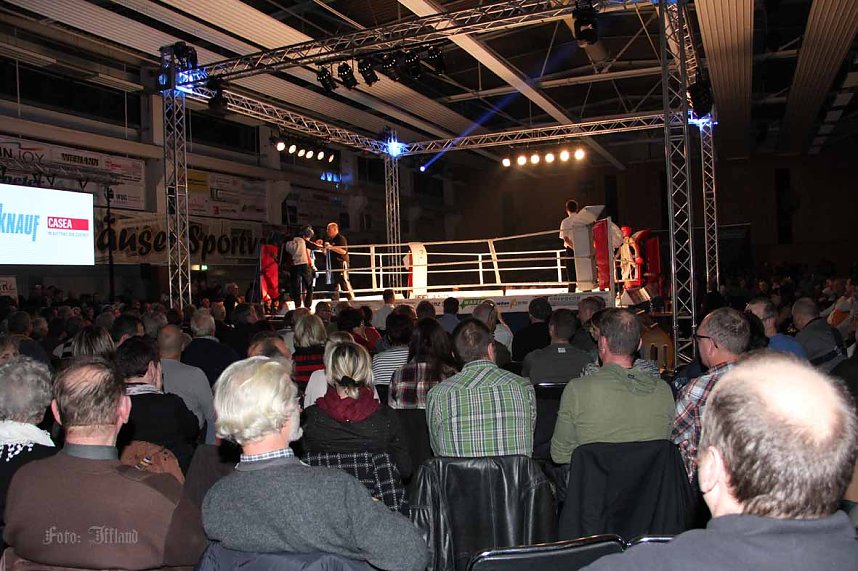 Boxnacht mit einem klaren Sie f&uuml;r den Nordh&auml;user Sportverein