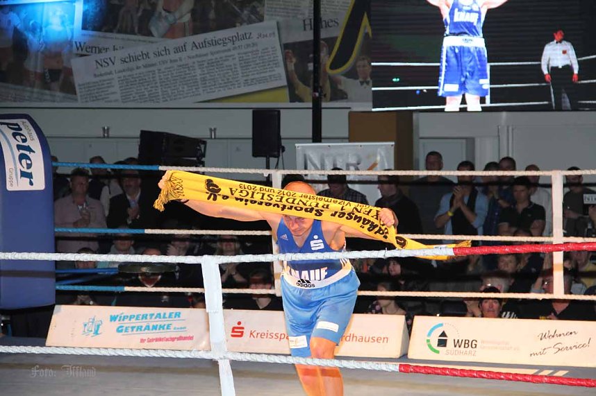 Boxnacht mit einem klaren Sie f&uuml;r den Nordh&auml;user Sportverein