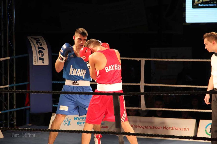 Boxnacht mit einem klaren Sie f&uuml;r den Nordh&auml;user Sportverein