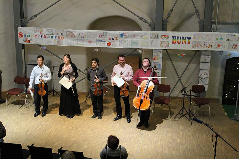 Konzert f&uuml;r Fl&uuml;chtlinge in Sondershausen