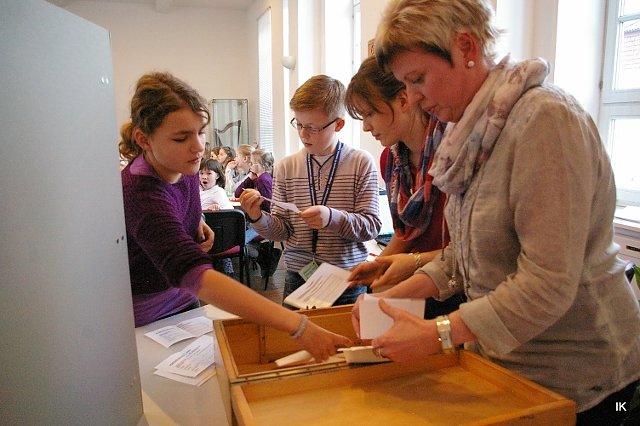 Ausz&auml;hlung der Stimmen