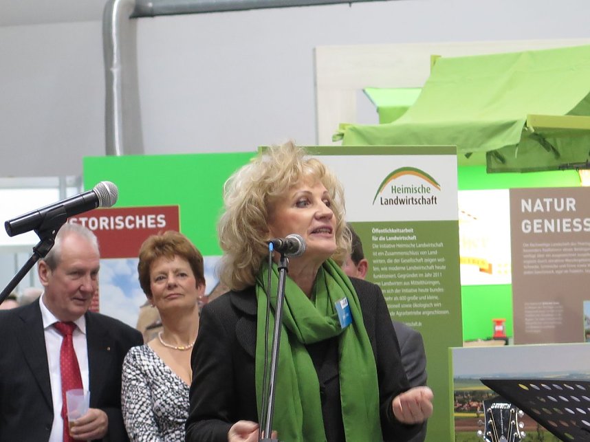 Empfang in der Th&uuml;ringen-Halle