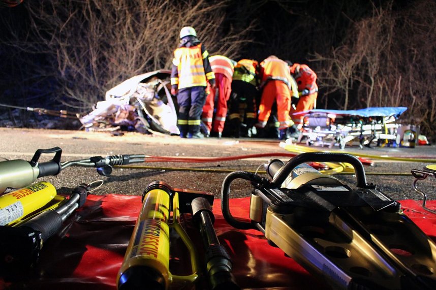 Schwerer Verkehrsunfall