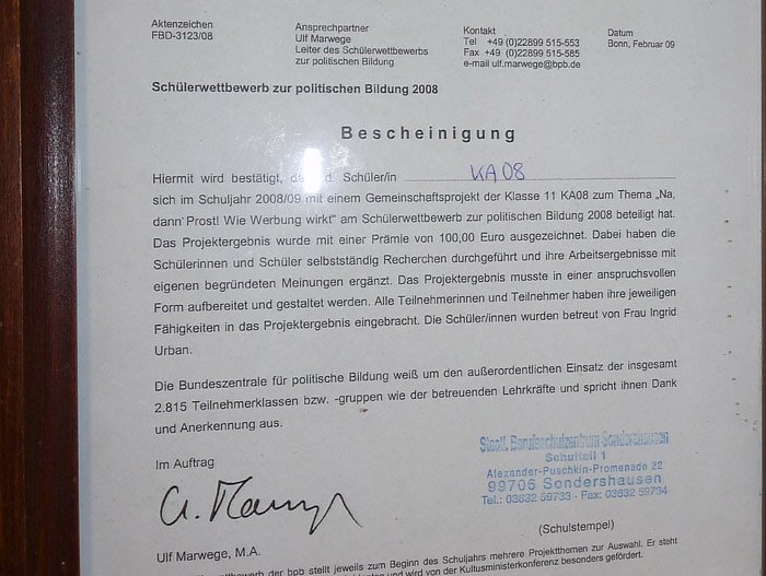 Tag der offenen T&uuml;r