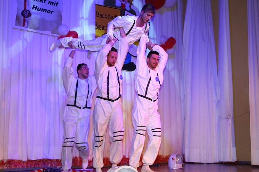 8. M&auml;nnerballettwettbewerb des BCC im Bleicher&ouml;der Kulturhaus