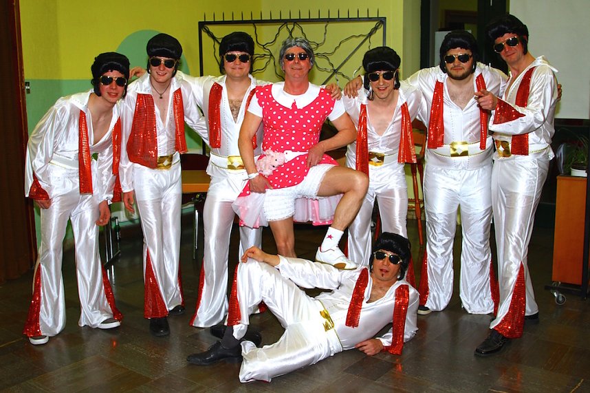 Zum 8. M&auml;nnerballettwettbewerb des BCC im Bleicher&ouml;der Kulturhaus sollte es zum Kopf an Kopf Tanzen kommen