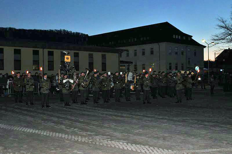 Neuer Lehrgang in Sondershausen vereidigt