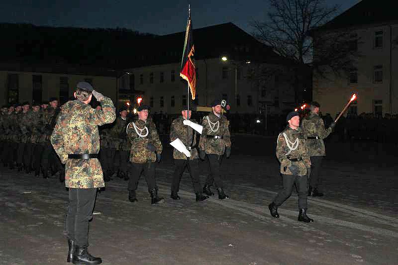 Neuer Lehrgang in Sondershausen vereidigt