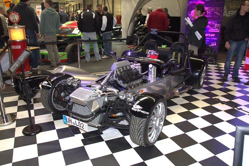 Motorradmesse in Erfurt