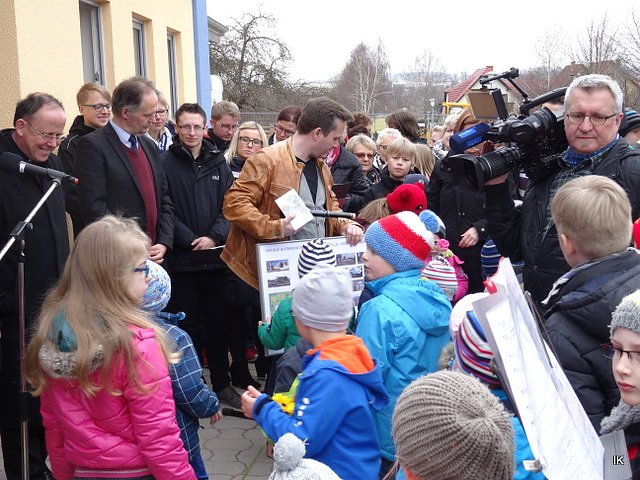 Einweihung neuer Kindergarten in Birkungen