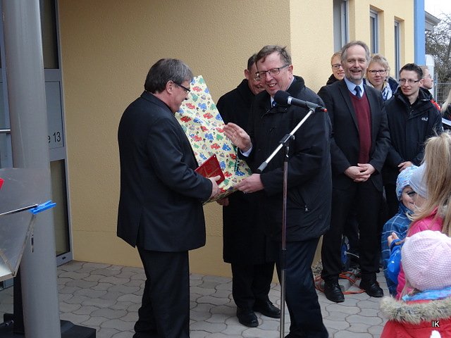Einweihung neuer Kindergarten in Birkungen