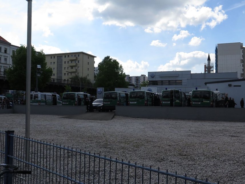 1. Mai in Berlin Kreuzberg