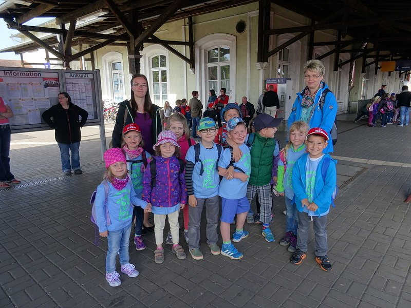 Mit dem Zuckert&uuml;tenzug unterwegs