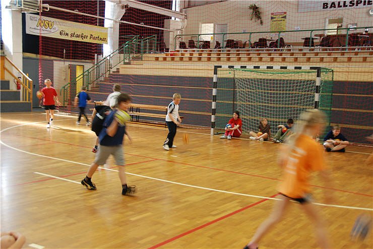 Handball-Oster-Camp. NNZ-City Scout on Tour