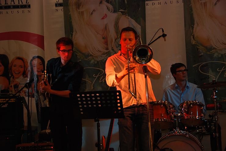 1. Moonlightshopping im Jahr 2009 S&uuml;dharz Galerie Nordhausen.