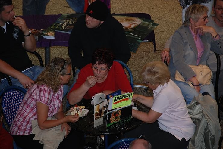 1. Moonlightshopping im Jahr 2009 S&uuml;dharz Galerie Nordhausen.