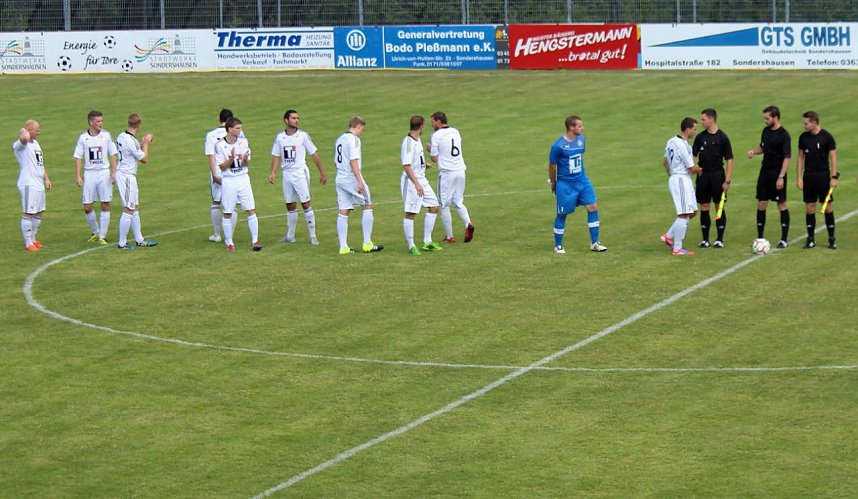 Start in die Verbandsliga Fu&szlig;ball