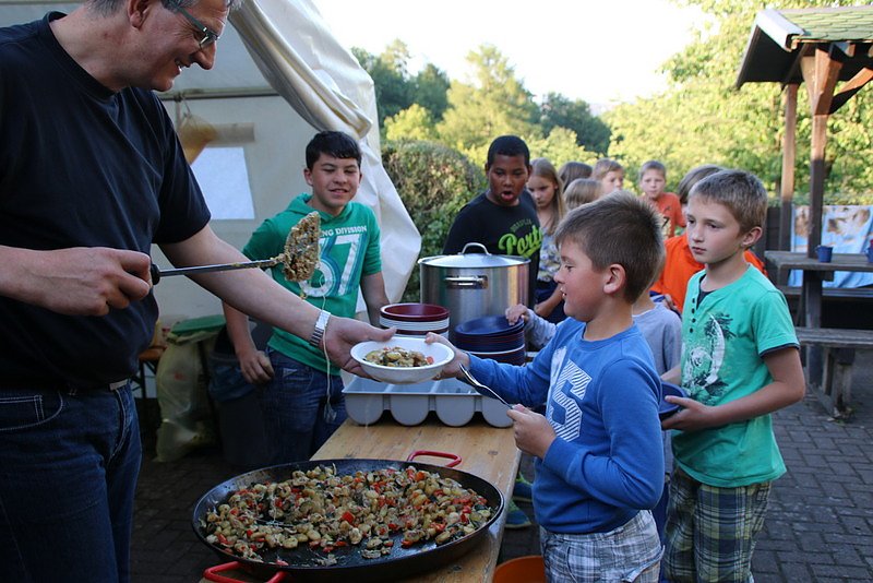 Zeltlager der Jugendwehren