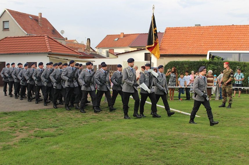 Feierliche Vereidigung in Berka