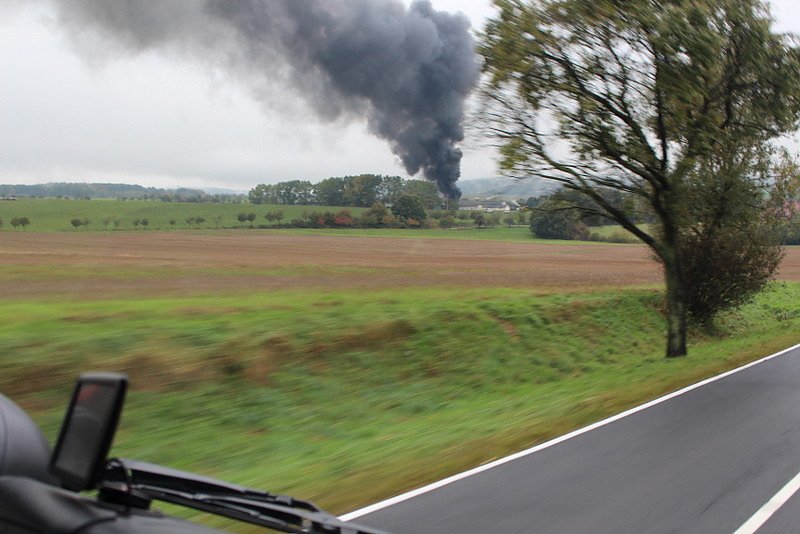 Brand in G&uuml;nterode