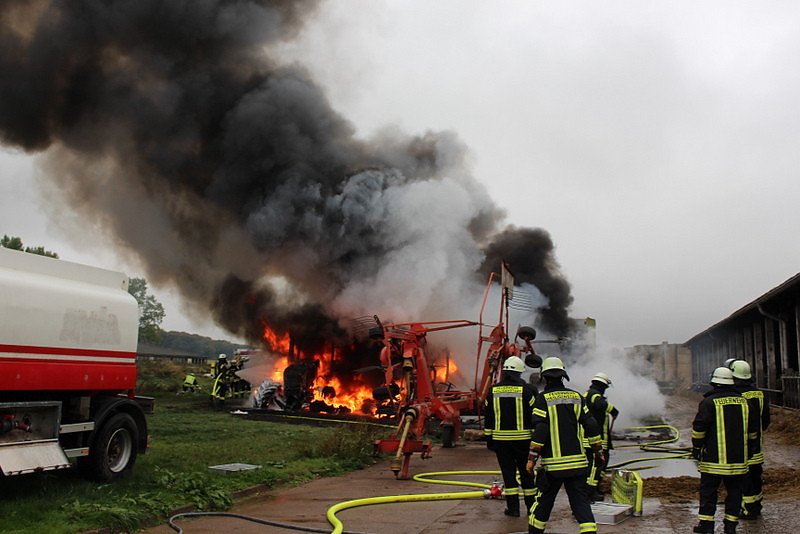 Brand in G&uuml;nterode