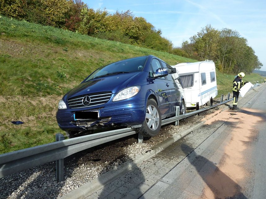 Wohnmobil komplett zerst&ouml;rt
