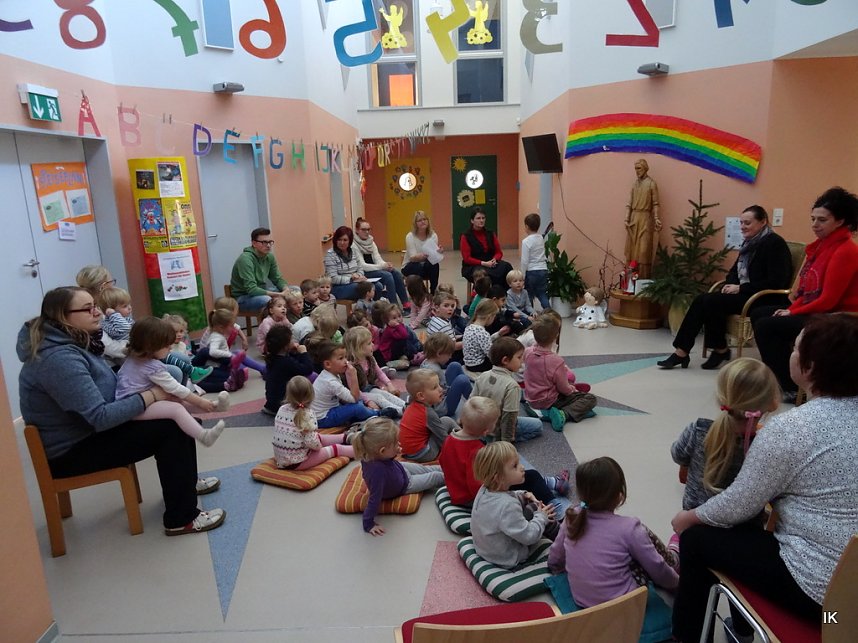 Stadtwerke zu Nikolaus im Kindergarten Beuren