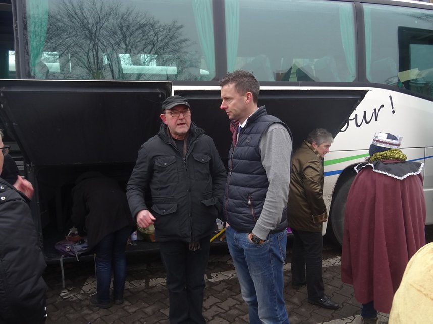 Eichsfelder Sternsinger zum Empfang in der Staatskanzlei