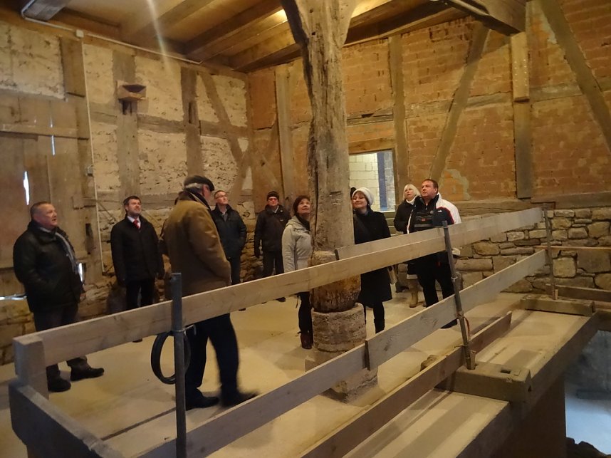 Richtfest auf Burg Scharfenstein