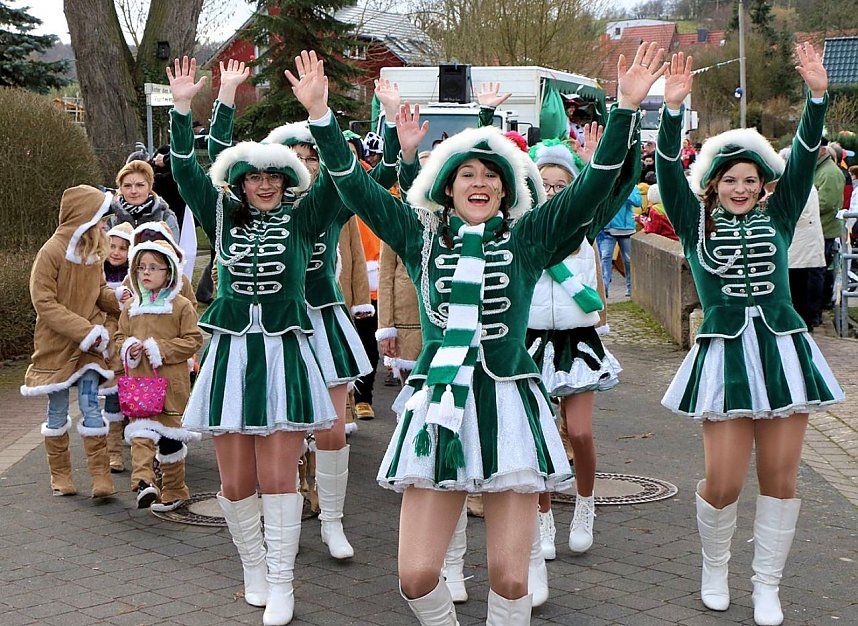 Karnevalumzug in W&uuml;lfingerode