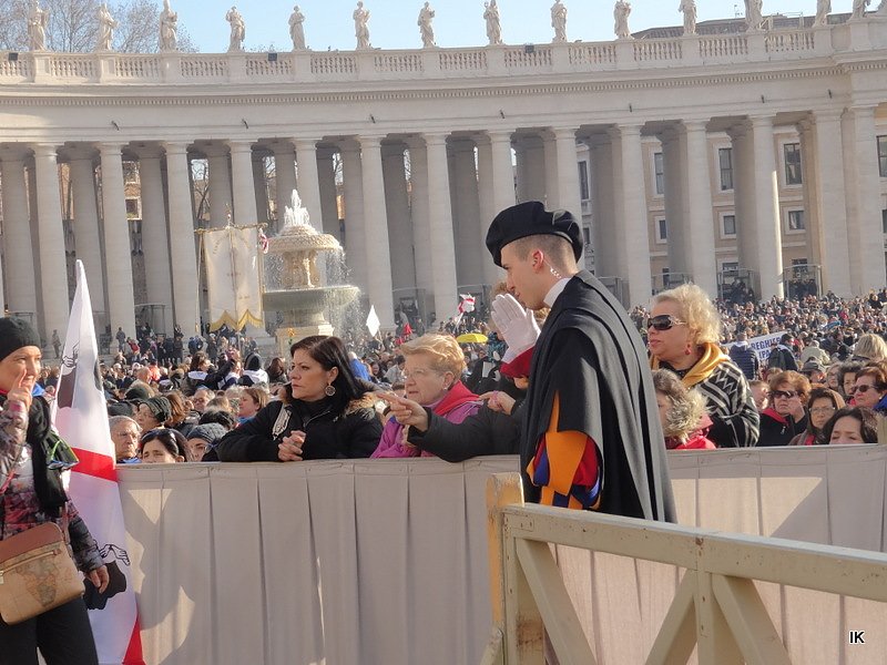 Pater Pio Gebetsgruppen beim Papst in Rom