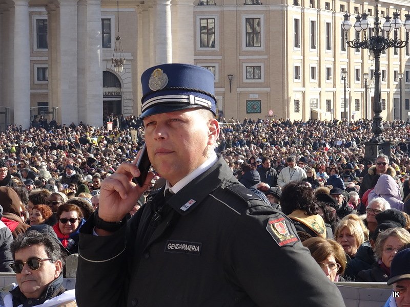 Pater Pio Gebetsgruppen beim Papst in Rom