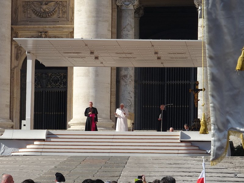 Pater Pio Gebetsgruppen beim Papst in Rom