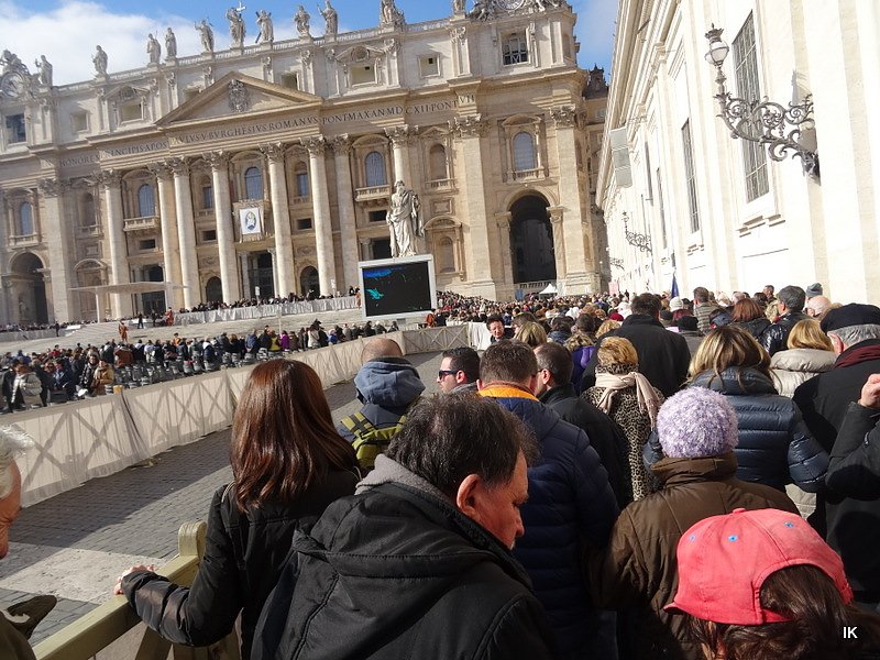 Pater Pio Gebetsgruppen beim Papst in Rom