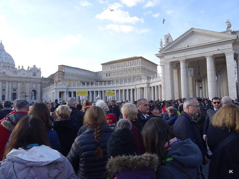 Pater Pio Gebetsgruppen beim Papst in Rom