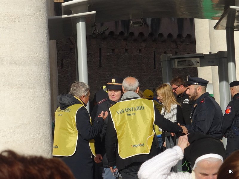 Pater Pio Gebetsgruppen beim Papst in Rom