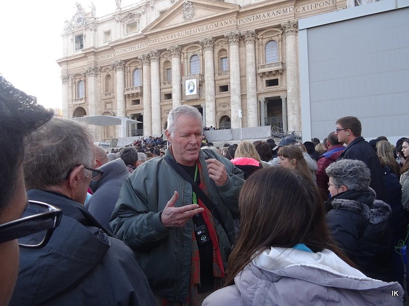 Pater Pio Gebetsgruppen beim Papst in Rom