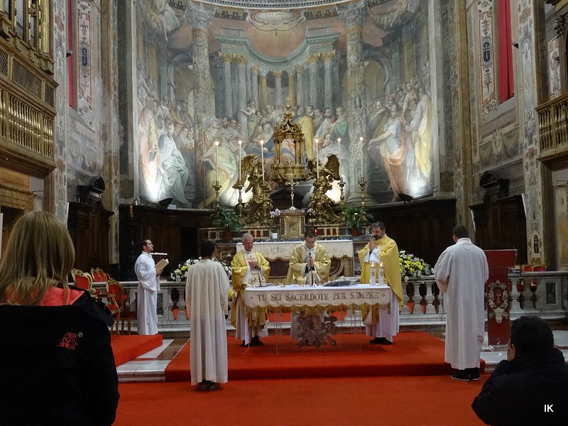 Pater Pio Gebetsgruppen beim Papst in Rom