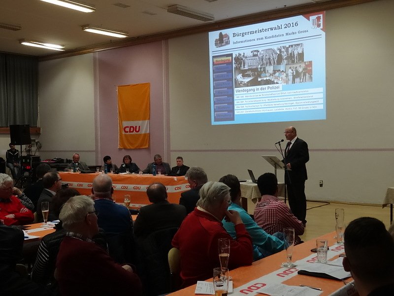 Wahl des B&uuml;rgermeisterkandidaten