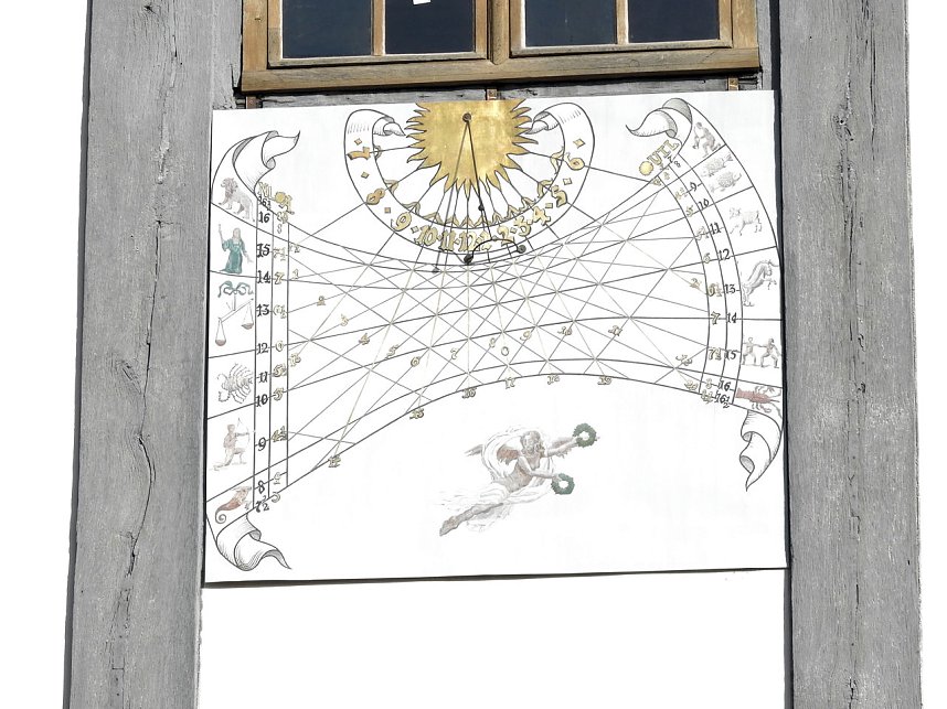 Peter Blei zu Besuch auf Schloss Oranienbaum