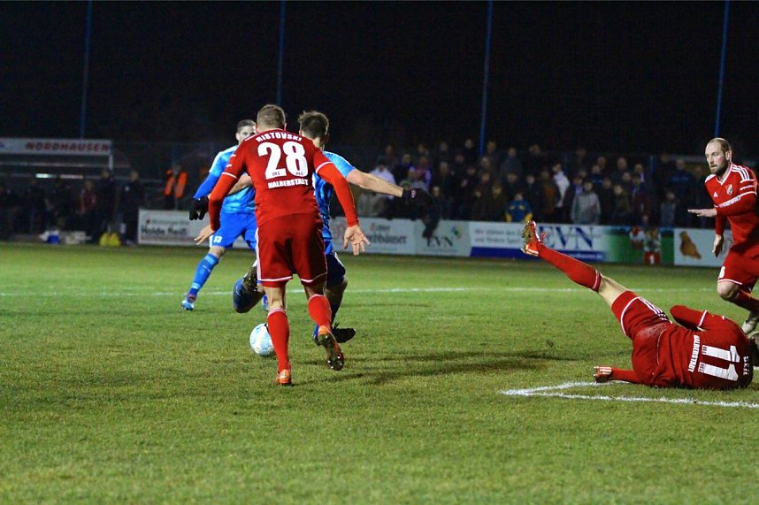 Wacker gewinnt 2:0 gegen Halberstadt