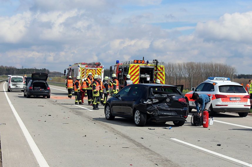 Unf&auml;lle auf der a 38