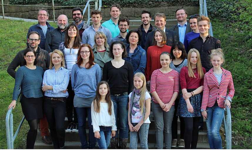 Ensemble zum Probenstart in Sondershausen