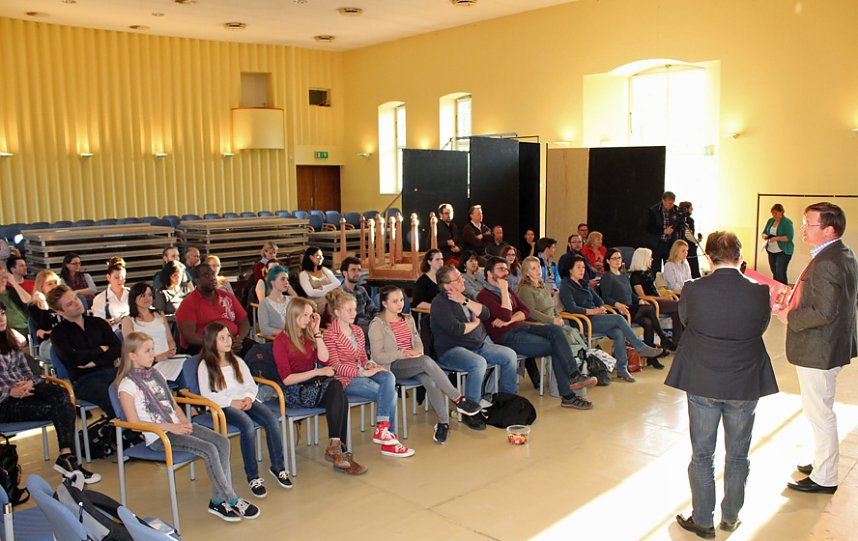 Ensemble zum Probenstart in Sondershausen