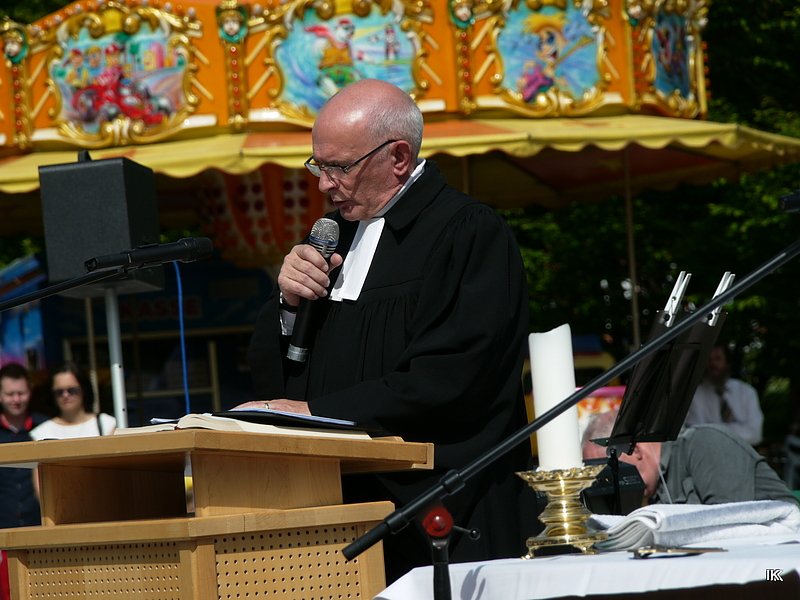 Gottesdienst beim Stadtfest