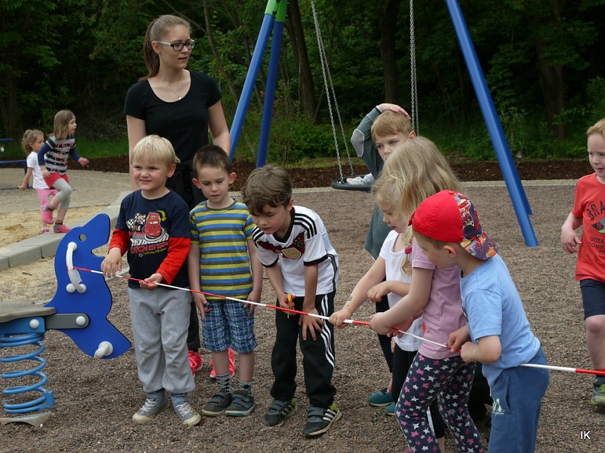 Einweihung Spielplatz Heinestra&szlig;e