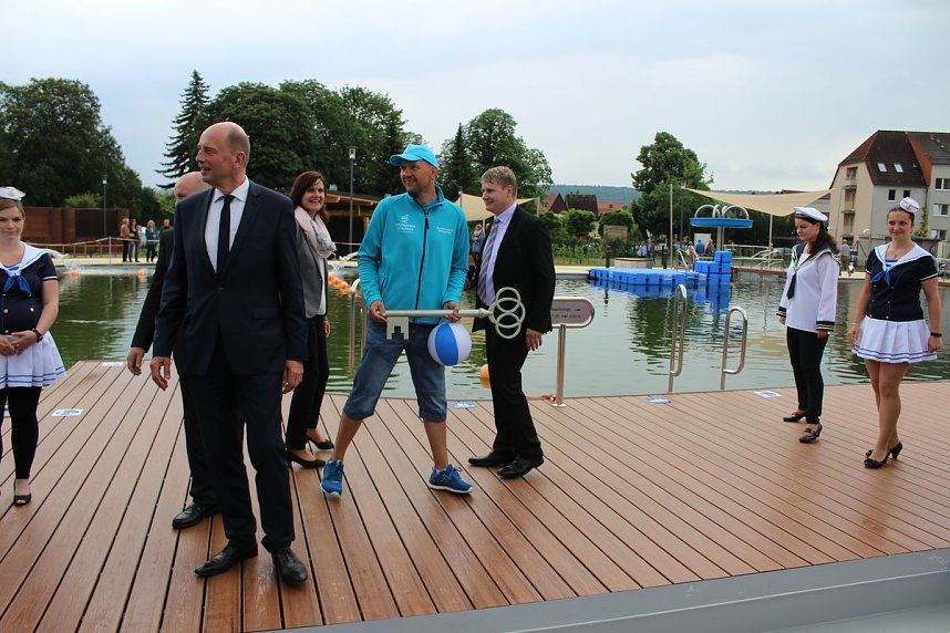 Solewasser-Vitalpark feierlich eingeweiht