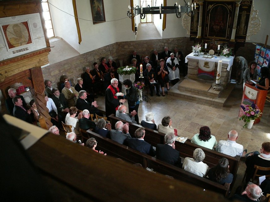 Neuweihung der Orgel, 350 Jahre Kirche in Kaltohmfeld