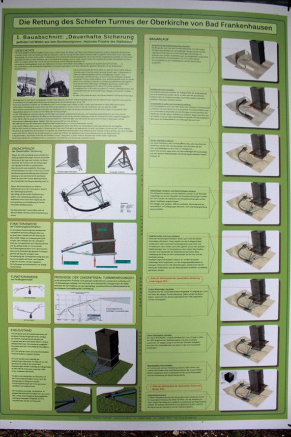 Stabilisierungsarbeiten am Schiefen Turm abgeschlossen